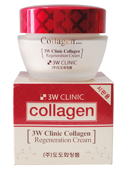 kem duong da collagen 3w clinic collagen regeneration cream